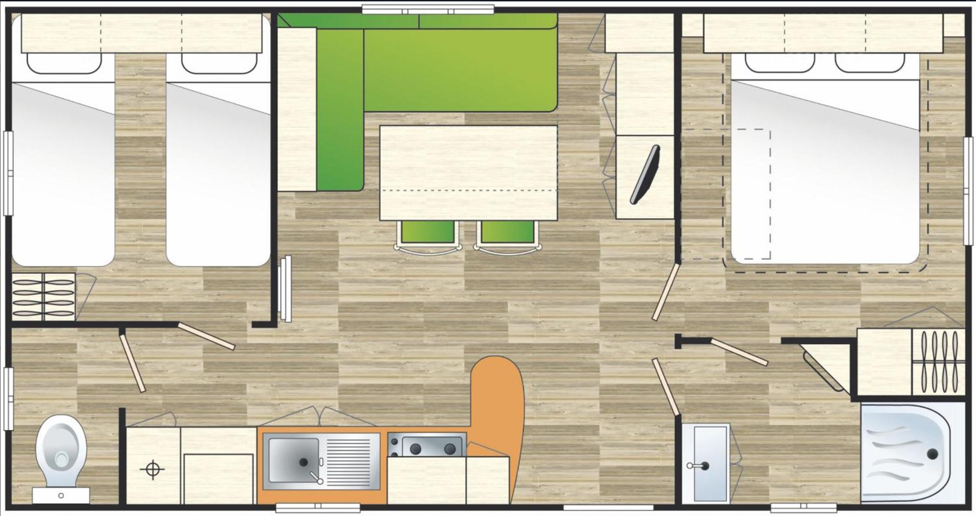 Le Muscat - Bungalow Pour 5 - Tv - Clim Boofzheim المظهر الخارجي الصورة